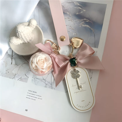 🌟 Zodiac Guardian Series — Personalized Eternal Flower  Bag Charms Position 13