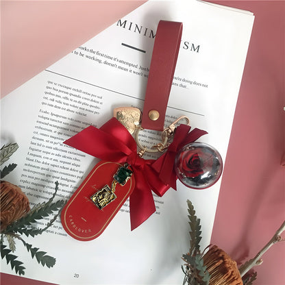 🌟 Zodiac Guardian Series — Personalized Eternal Flower  Bag Charms Position 10