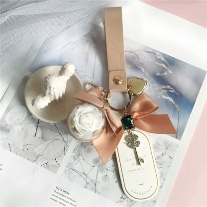 🌟 Zodiac Guardian Series — Personalized Eternal Flower  Bag Charms Position 15