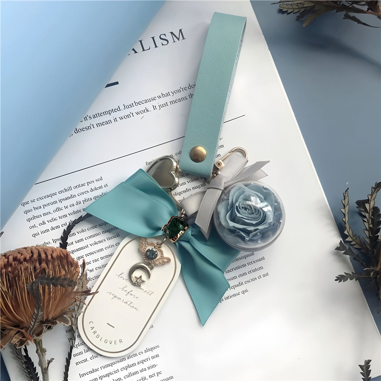 🌟 Zodiac Guardian Series — Personalized Eternal Flower  Bag Charms Position 19