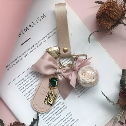 🌟 Zodiac Guardian Series — Personalized Eternal Flower  Bag Charms Position 9