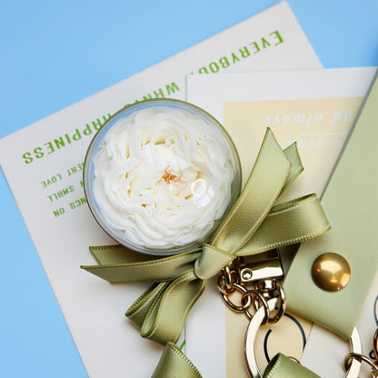 🌟 Zodiac Guardian Series — Personalized Eternal Flower  Bag Charms Position 4