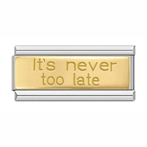 Gold Plate, It's Never too Plate, on Silver